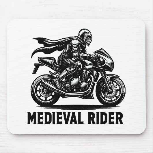 Tapis De Souris chevalier médiéval (Devant)