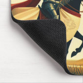 Tapis De Souris Chevalier médiéval/dragon/château fantastique (Coin)