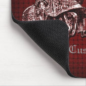 Tapis De Souris Chevalier médiéval rouge (Coin)