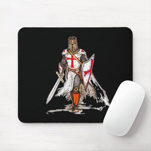 Tapis De Souris Chevalier modèle (Avec souris)