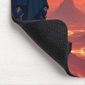 Tapis De Souris Chevalier noir de flamme (Coin)