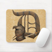 Tapis De Souris Chevaliers rouillés D initial (Avec souris)