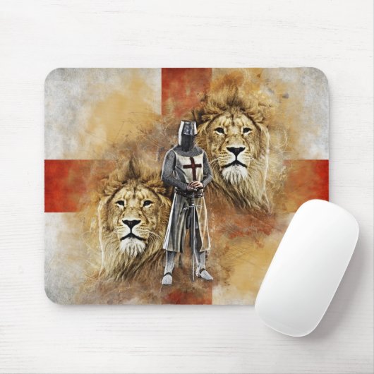 Tapis De Souris Chevaliers Templar 001 (Avec souris)