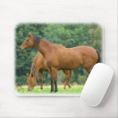 Tapis De Souris Chevaux 9A81D-10 (Avec souris)