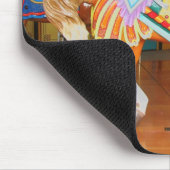 Tapis De Souris Chevaux de carrousel (Coin)