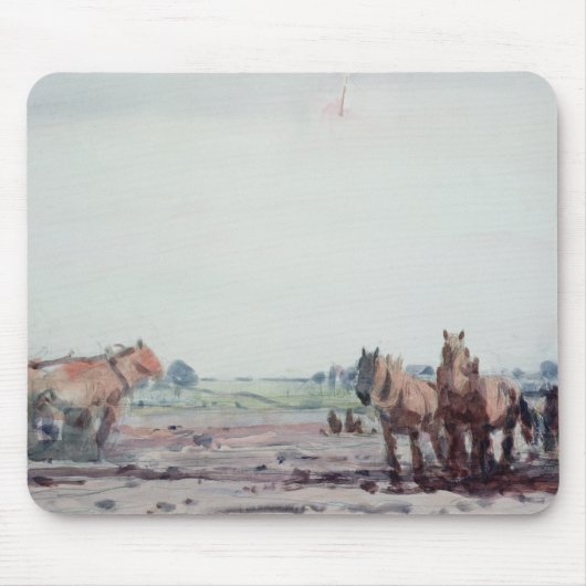 Tapis De Souris Chevaux de charrue (Devant)