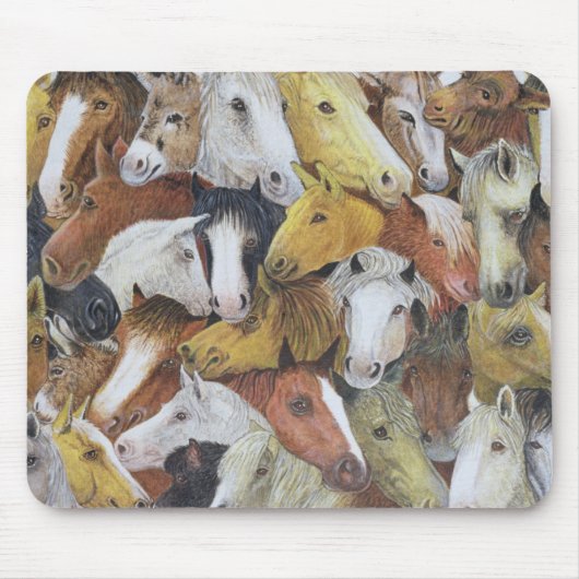 Tapis De Souris Chevaux de chevaux (Devant)