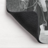 Tapis De Souris Chevaux d'équitation de couples (Coin)