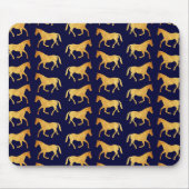 Tapis De Souris Chevaux d'or (Devant)