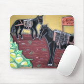 Tapis De Souris Chevaux et citrons (Avec souris)