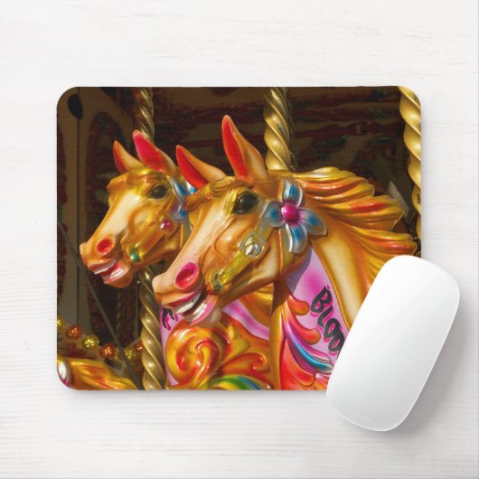 Tapis De Souris Chevaux joyeux (Avec souris)