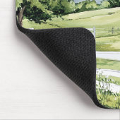 Tapis De Souris Chevaux Ranch Green Pastures (Coin)