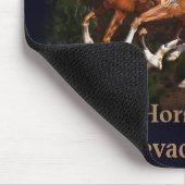 Tapis De Souris chevaux sauvages (Coin)
