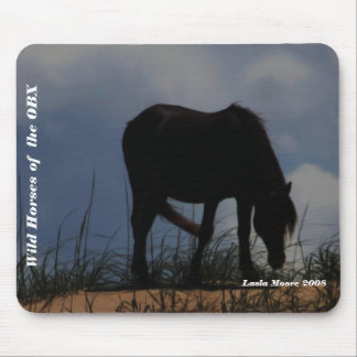 Tapis De Souris Chevaux sauvages de l'OBX Mousepad