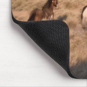 Tapis De Souris Chevaux Sauvages en Course (Coin)