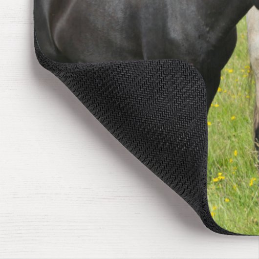 Tapis De Souris Chevaux sur le Ranch, sud de l'Islande (Coin)