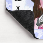 Tapis De Souris Cheveux DIVA (Coin)