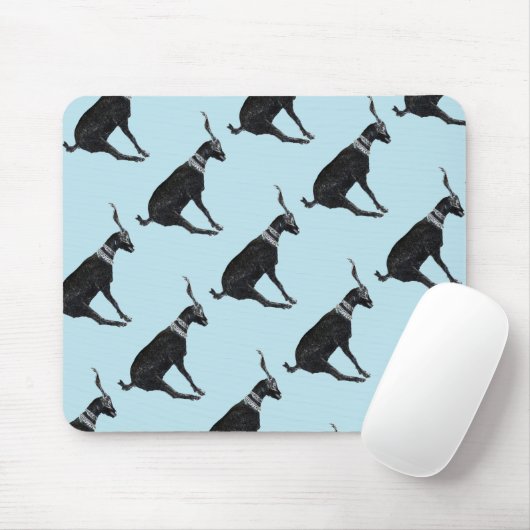 Tapis De Souris Chèvre chanceuse (Avec souris)