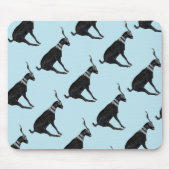 Tapis De Souris Chèvre chanceuse (Devant)