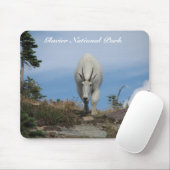Tapis De Souris Chèvre de montagne Mousepad (Avec souris)