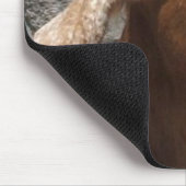 Tapis De Souris Chèvre heureuse (Coin)