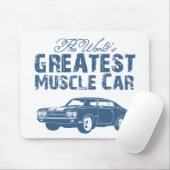 Tapis De Souris Chevrolet 1970 Chevelle solides solubles 454 (Avec souris)