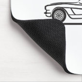 Tapis De Souris Chevrolet Corvette 1961 (Coin)