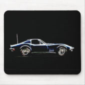 Tapis De Souris Chevrolet Corvette 1968 Mousepad (Devant)