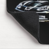 Tapis De Souris Chevrolet Corvette Mousepad (Coin)