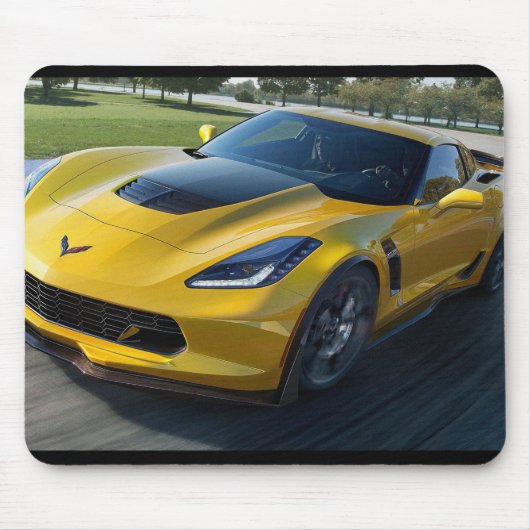 Tapis De Souris Chevrolet Corvette Z06 Mousepad (Devant)