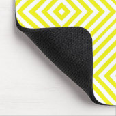 Tapis De Souris Chevron au diamant au citron (Coin)