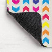 Tapis De Souris Chevron aztèque coloré (Coin)