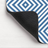 Tapis De Souris Chevron Azur Diamant (Coin)