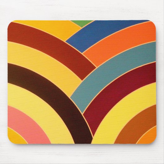 Tapis De Souris chevron chic et design (Devant)