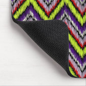 Tapis De Souris chevron de PixDezines ikat/arrière - plan DO-IT-YO (Coin)