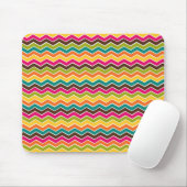 Tapis De Souris Chevron girly multicolore (Avec souris)
