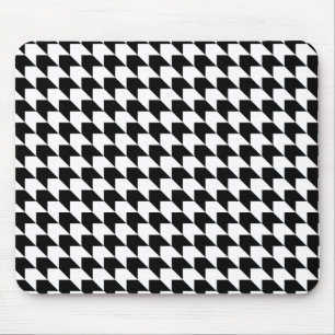 Tapis De Souris Chevron noir n blanc