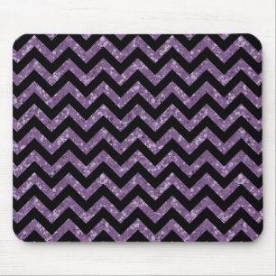 Tapis De Souris Chevron Parties scintillant Look Mousepad