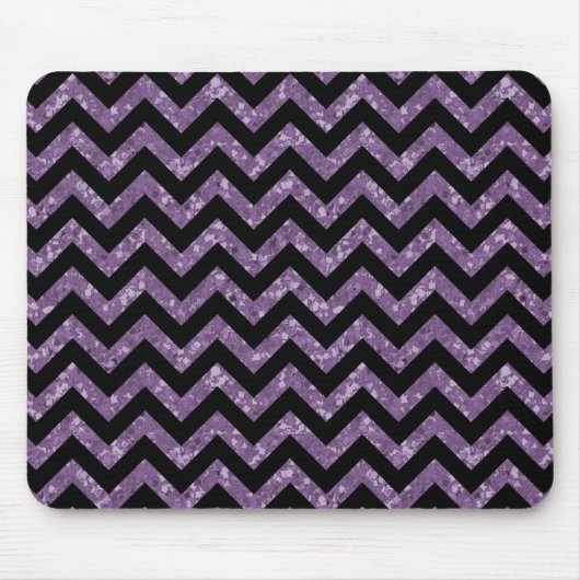 Tapis De Souris Chevron Parties scintillant Look Mousepad (Devant)