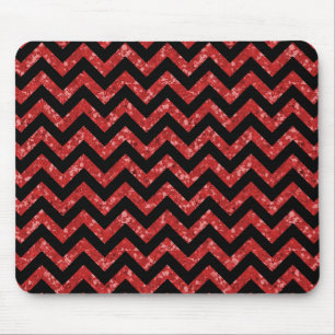 Tapis De Souris Chevron Parties scintillant Look Mousepad