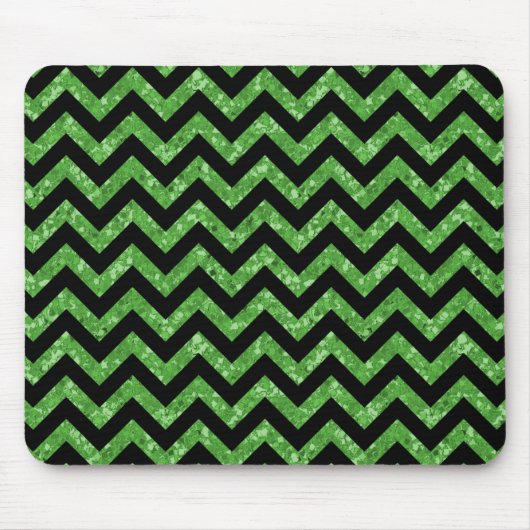 Tapis De Souris Chevron Parties scintillant Look Mousepad (Devant)