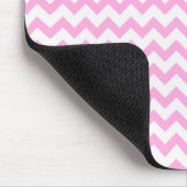 Tapis De Souris Chevron rose (Coin)
