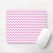 Tapis De Souris Chevron rose (Avec souris)
