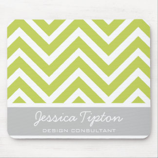 Tapis De Souris Chevron vert Mousepad | TBM