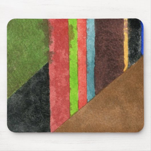 Tapis De Souris "Chevrons" Résumé Design Mousepad (Devant)