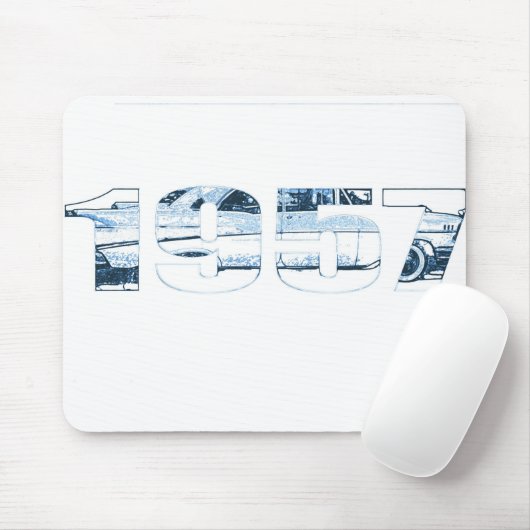 Tapis De Souris Chevy 1957 (Avec souris)