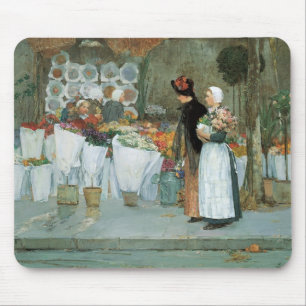 Tapis De Souris Chez le fleuriste par Childe Hassam, Beaux-arts vi