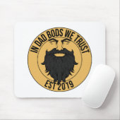 Tapis De Souris Chez Papa Bots, nous avons confiance (Avec souris)