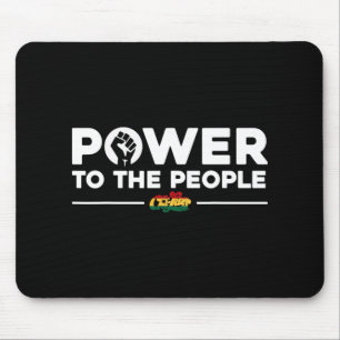 Tapis De Souris Chi-lites - Pouvoir au peuple (Édition Juneteenth