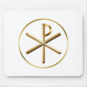 Tapis De Souris Chi-Rho brillant